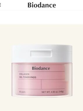 Biodance Collagen Gel Toner Pads